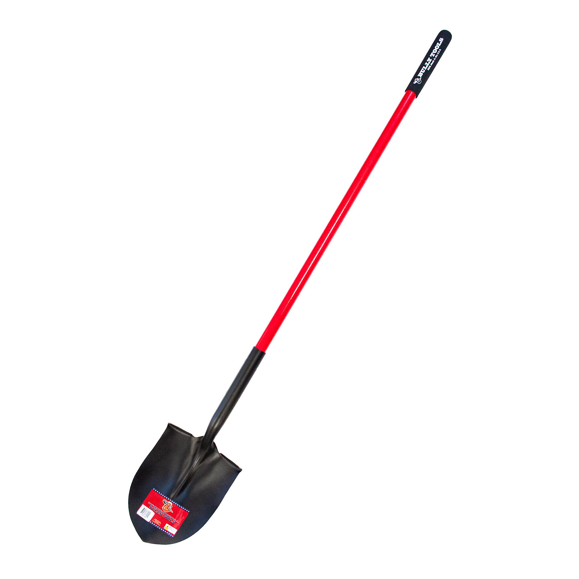 Bully Tools, 14-Gauge Round Point Shovel Flat-Back, Model# 82515